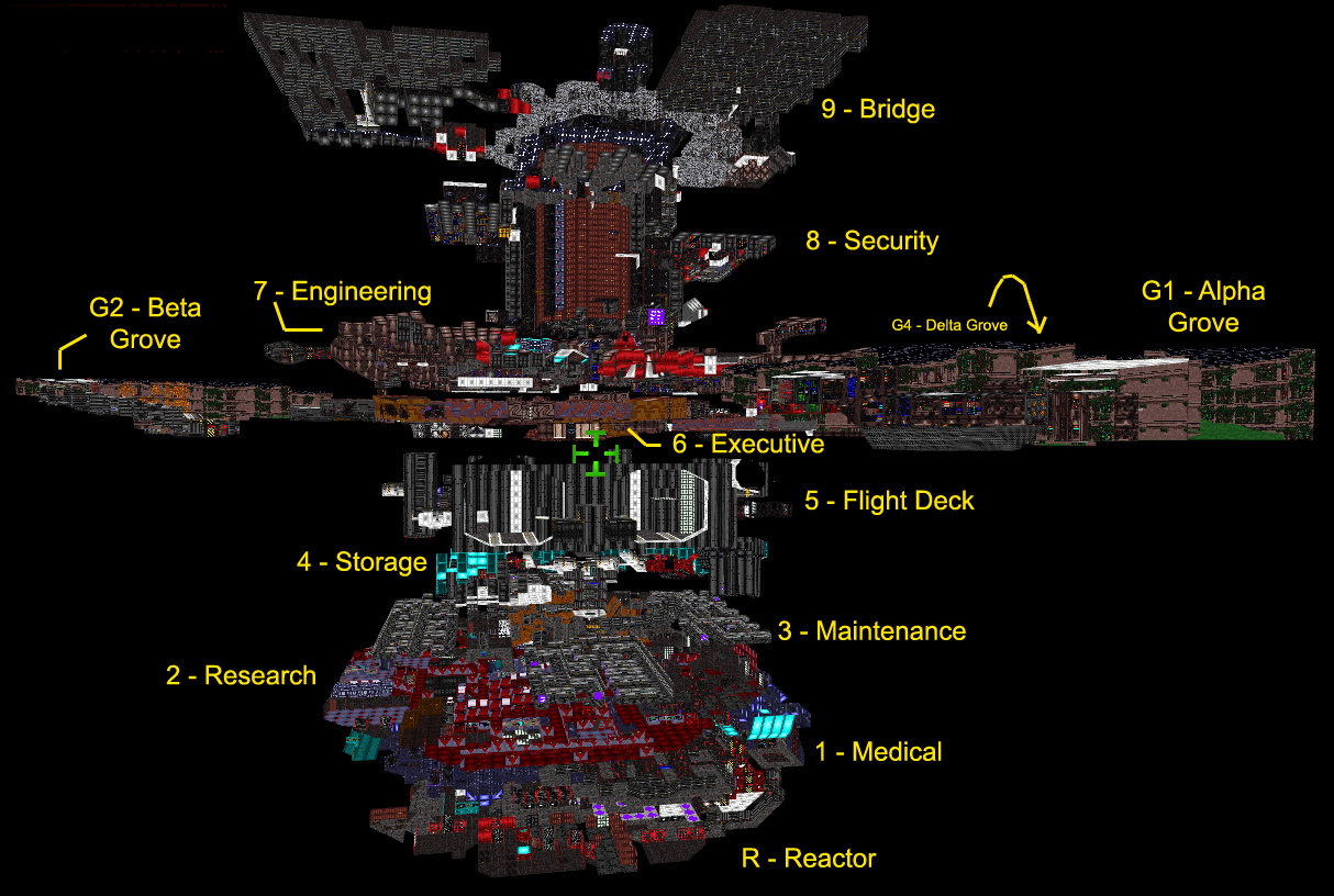 system shock 1 shodan sprite