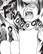 Kanichi panicking