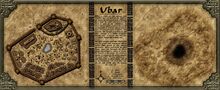 Стилизованная карта Убара