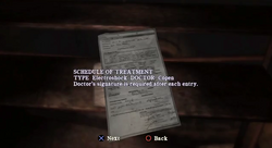 Treatment Schedule