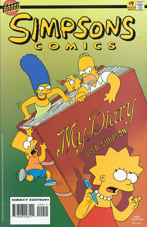 Simpsons Comics 9 | Simpsons Wiki | FANDOM powered by Wikia