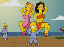 Bart treinamento bartman vovô