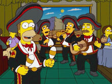 Homer 32 mariachis
