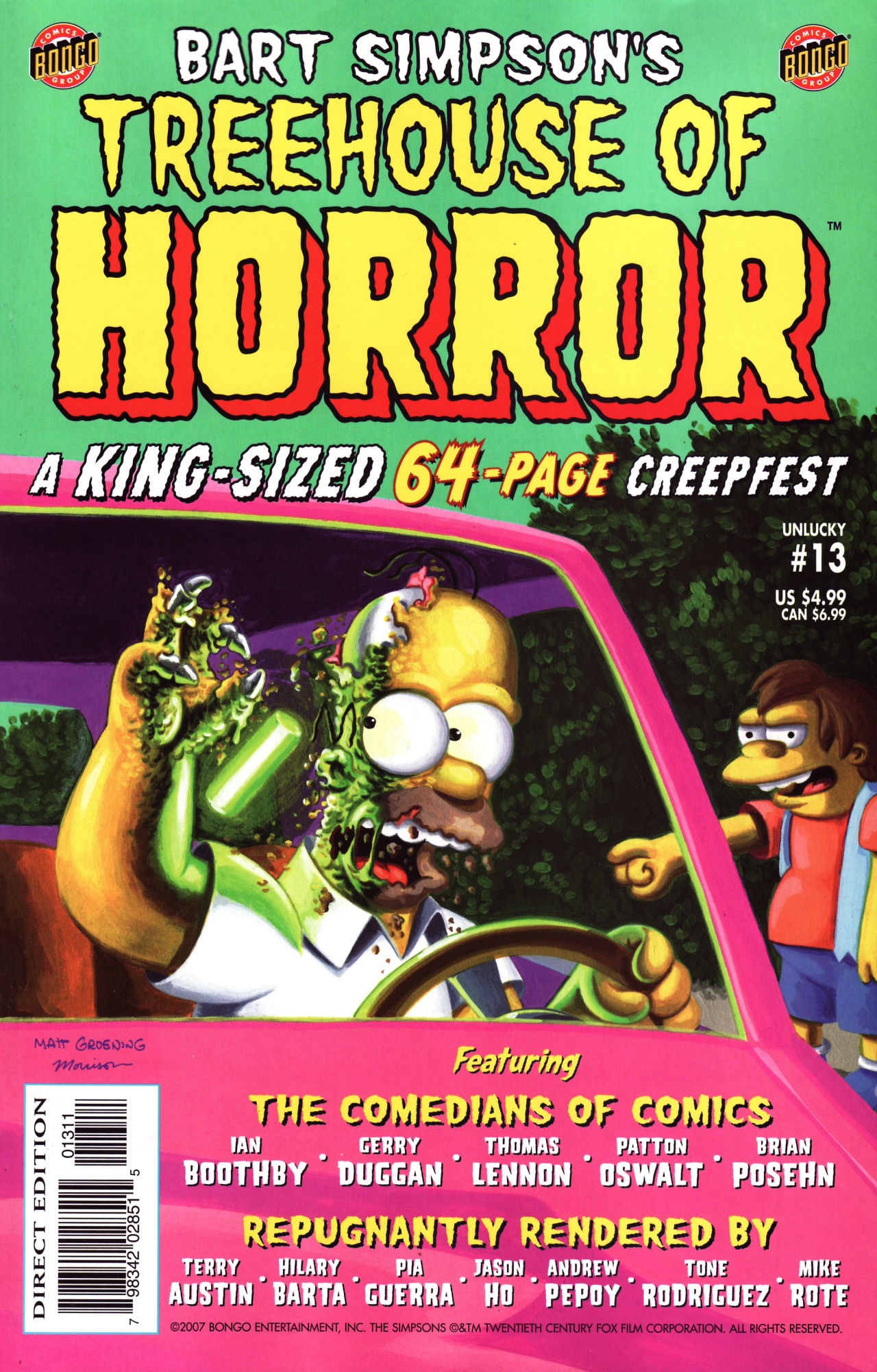 the simpsons treehouse of horror figures