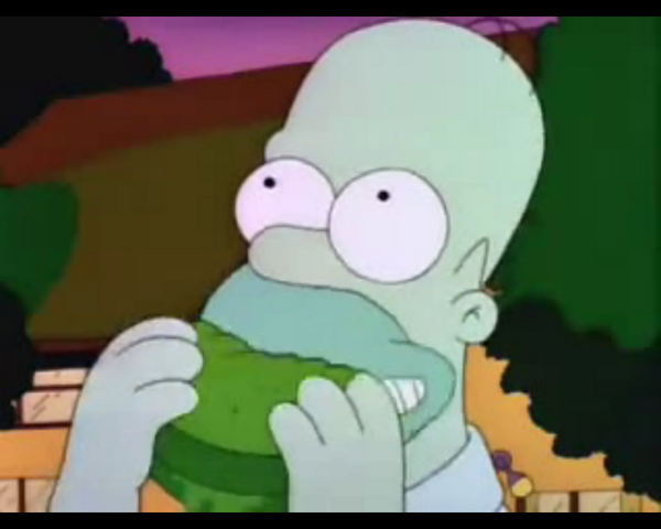 File:HomerIsAwareThatTheSpaceShipIsThereButStillDoesntCareAndContinuesToEatHisHamburger.png