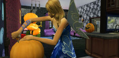 Sims-4-spooky-party-pumpkin-carving