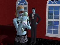 Count Dracula, Carina and newborn Adrian De Crypt