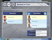 Almanacoftime descendants