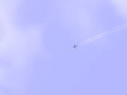 Plane on Sunset Valley