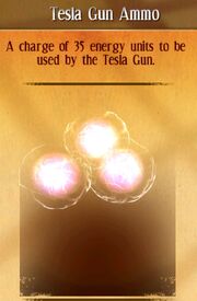 Tesla ammo