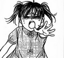 Young Kyoko crying