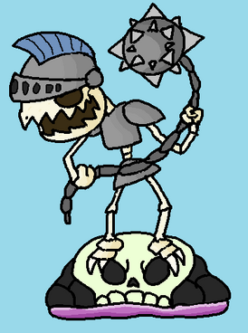 Rolling Bones Figurine