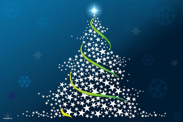File:31-Christmas-wallpapers-free-christmas-tree-made-out-f-stars-blue-background-wallpaper.jpg