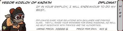 Hiring diplomat