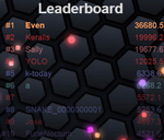 First Place In Slither.io