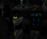 Batmobile interior