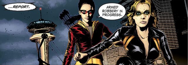 File:Black canary and speedy.jpg