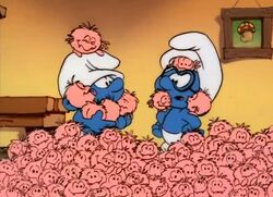 Fuzzle Trouble - Smurfs