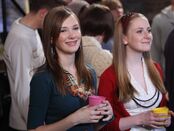 Anya at party