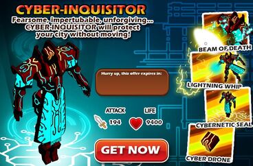 Cd cyberinquisitor popup