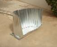 Solar Clutch sheet metal cooker, 3-4-15