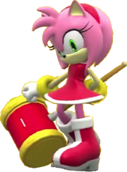 Amy Sonic Generations Statue
