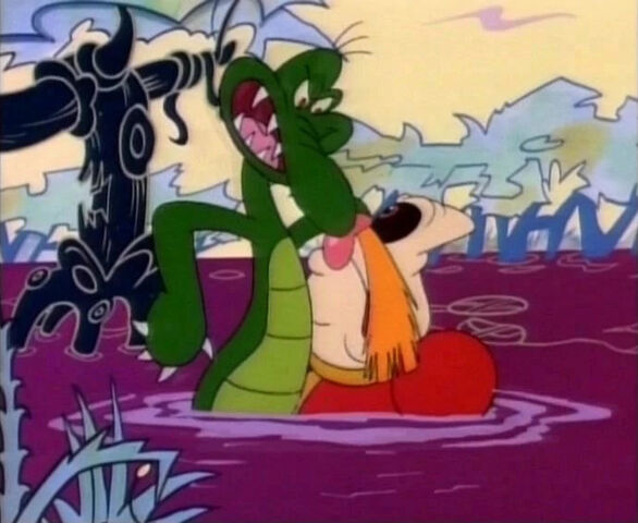 File:Robotnik with alligator.jpg