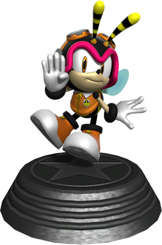 File:Sonic Generations Charmy Statue.png