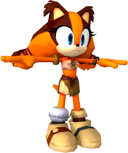 File:Sonic Runners Sticks model.png
