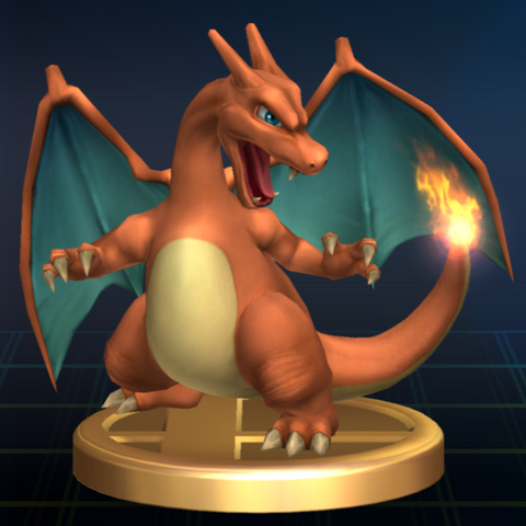 File:Charizard - Brawl Trophy.png