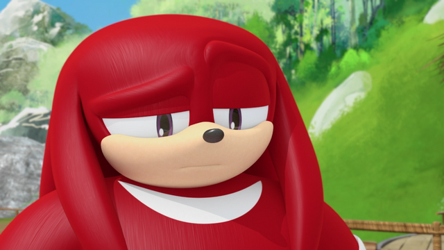 File:S2E02 Knuckles staring.png