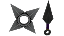 Shuriken i Kunai