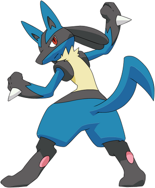 448Lucario DP anime