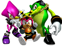 Team Chaotix Artwork - Sonic Heroes