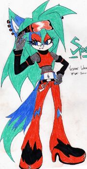Specter the fox coloured by veshae-d34ur07