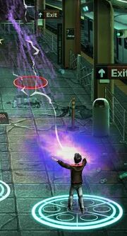 Casting Lightning Strike