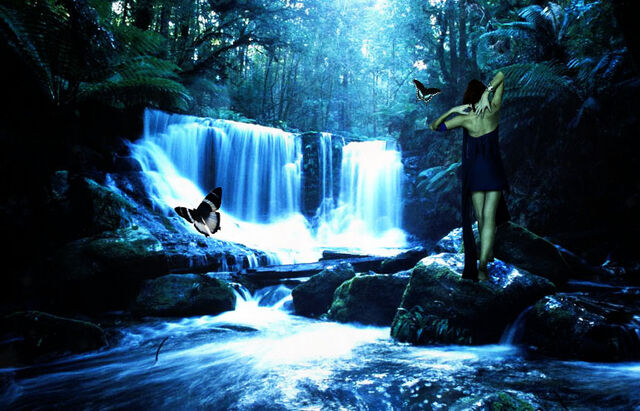 File:Enchanted waterfall.jpg