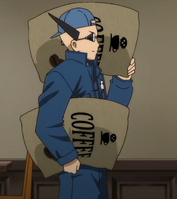 Ox as he works for Death Shipping