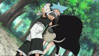 Episode 33 - Black Star flips over Maka