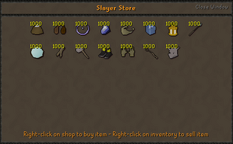 Slayer Shop