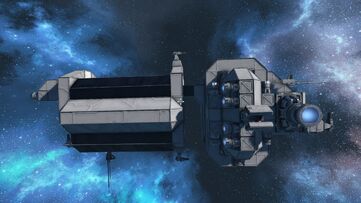 Military Minelayer starboard