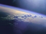 Theian Global Ocean from Space