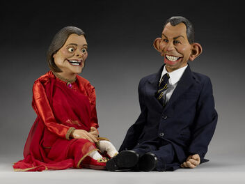Cherie and Tony Blair