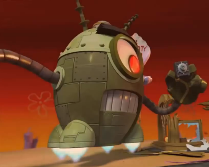 Plankton Giant Robot Ships | Encyclopedia SpongeBobia | FANDOM powered