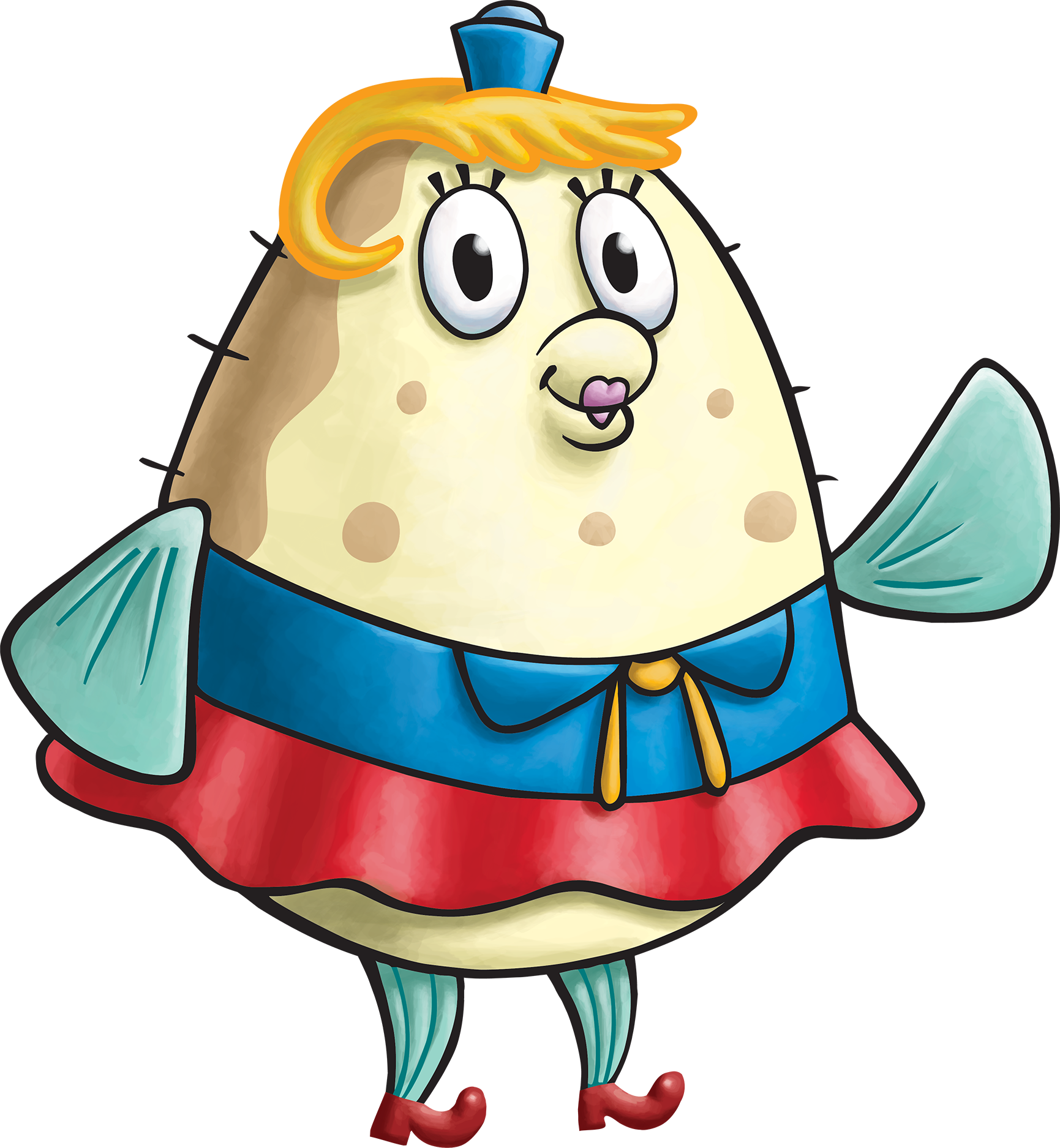Image spongebob squarepants mrs puff character image nickelodeon 