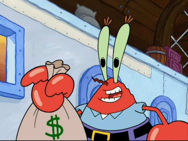 File:Mr Krabs And Money.png