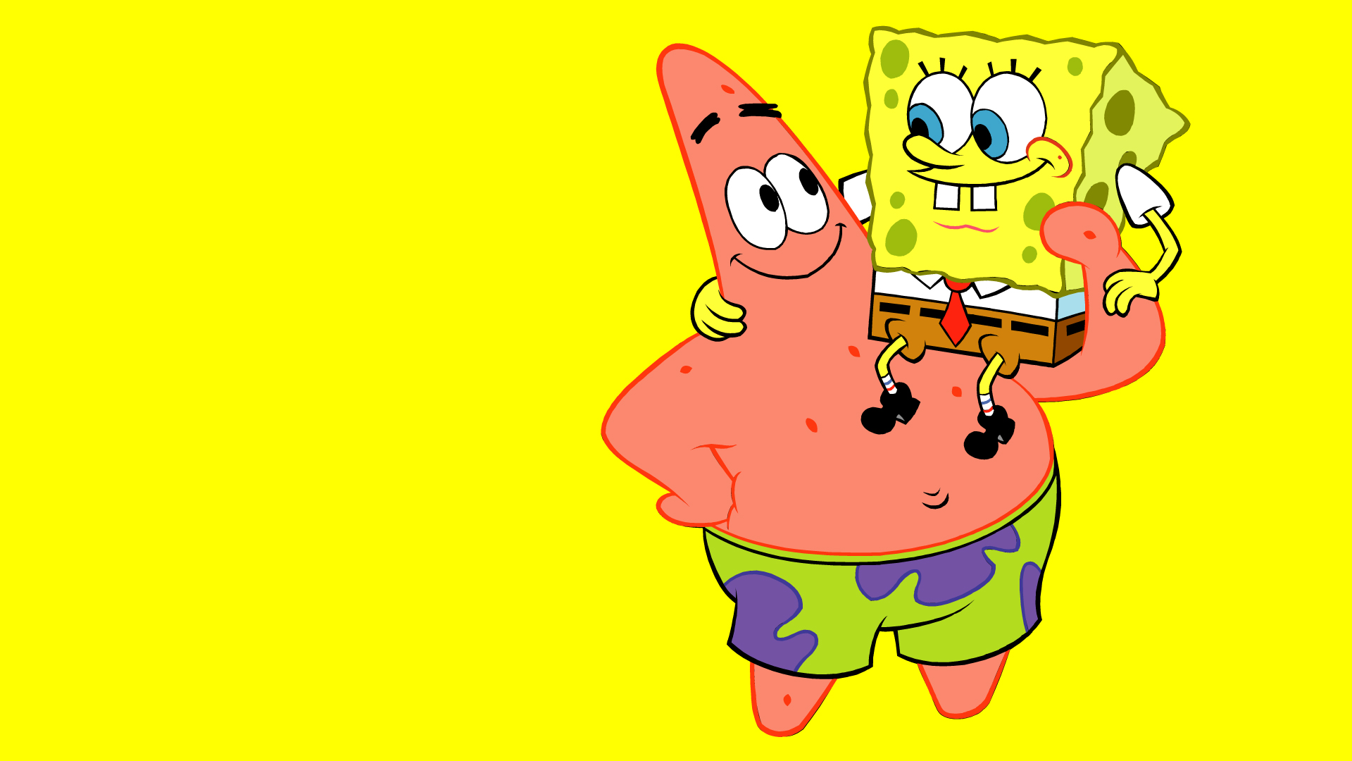 Spongebob SquarePants and Patrick