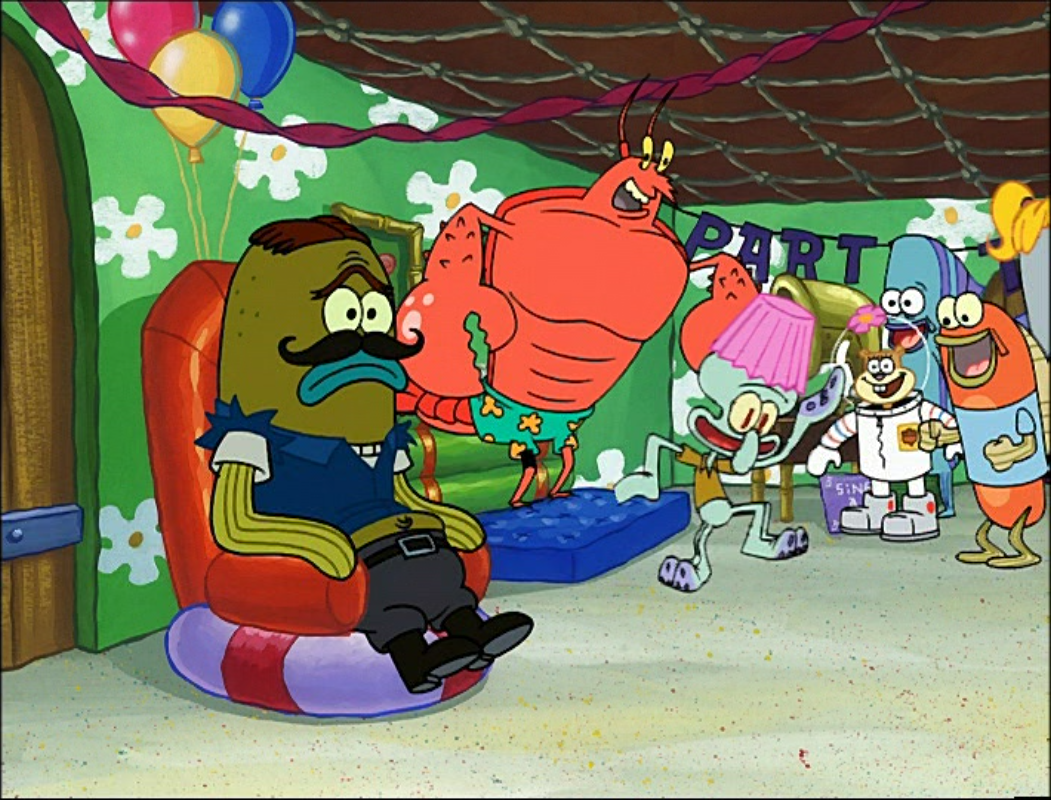 Larry the Lobster/gallery/SpongeBob Meets the Strangler Encyclopedia