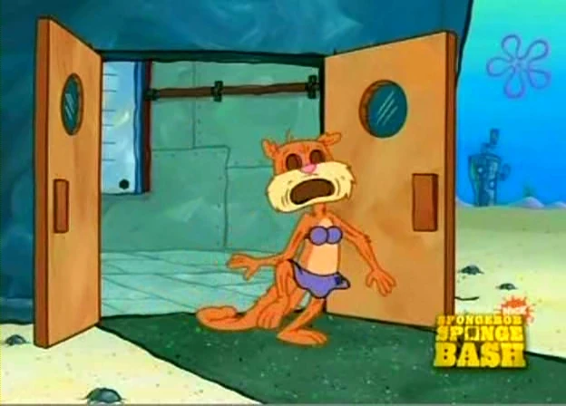 Image Zombie Sandy Jpg Encyclopedia Spongebobia Fandom Powered By Wikia File Zombie Sandy Jpg