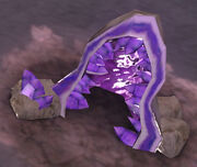 Reddish geode